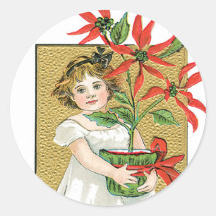 Vintage Christmas sticker