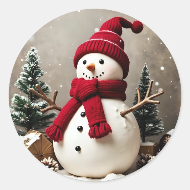 Vintage Christmas - Stickers  (Front)