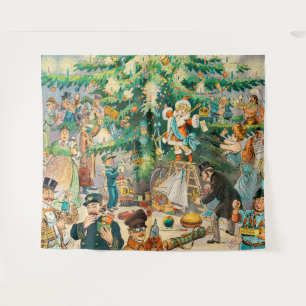 Vintage Christmas  Tapestry