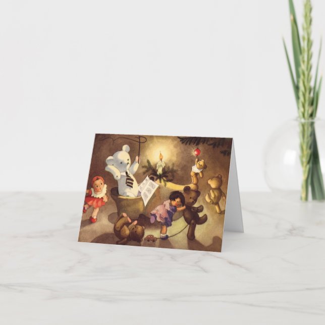 Vintage Christmas Thank You (Front)