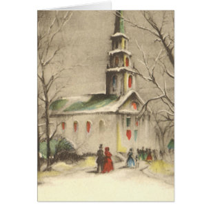 Vintage Christmas Thank You