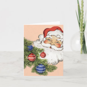 Vintage Christmas Thank You Card