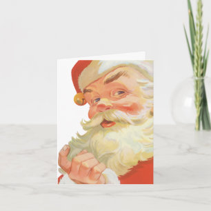 Vintage Christmas Thank You Card