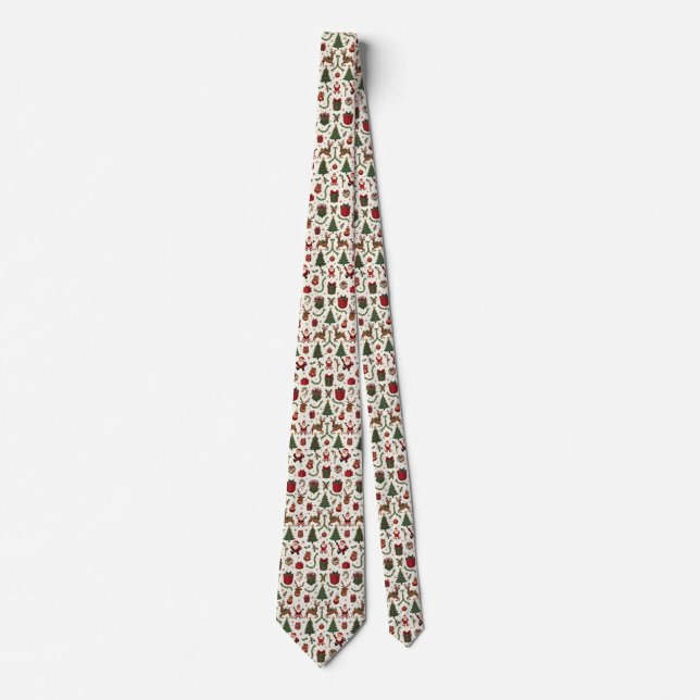 Vintage Christmas Tie (Front)