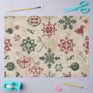 Vintage Christmas Tissue Paper