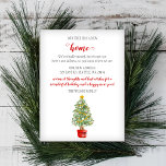 Vintage Christmas Tree Weve Moved Holiday Cards<br><div class="desc">Vintage Christmas Tree Weve Moved Holiday Moving announcement Postcard Decorated Christmas tree</div>
