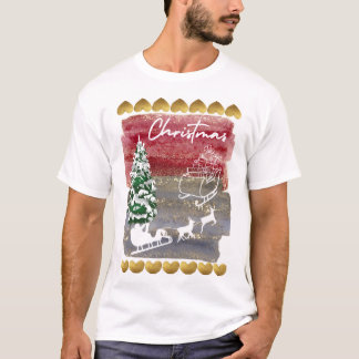 Vintage Christmas trees T-Shirt