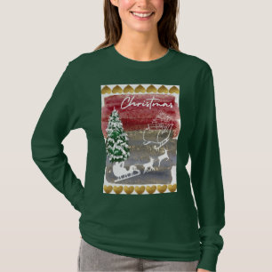 Vintage Christmas trees T-Shirt