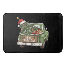 Vintage Christmas Truck Merry Christmas Men Women