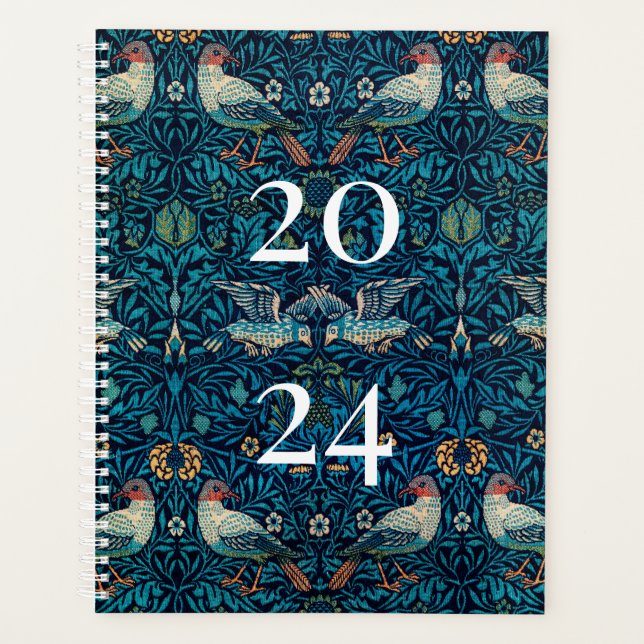 Vintage Christmas, William Morris Planner (Front)