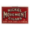 Vintage Cigar Advertisement: Nickel Movement