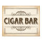 Vintage CIGAR BAR Sign Print