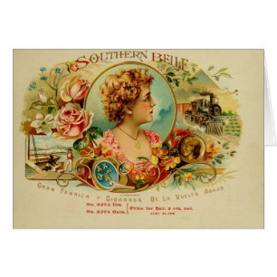Vintage Cigar Box Label