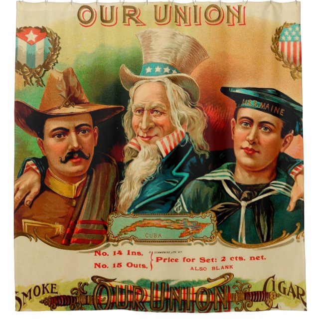 Vintage Cigar Box Label (Front)