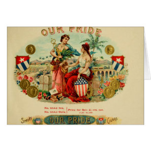 Vintage Cigar Box Label