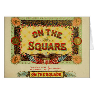 Vintage Cigar Box Label