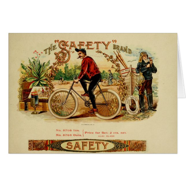 Vintage Cigar Box Label (Front Horizontal)