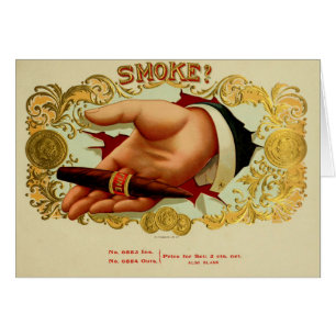 Vintage Cigar Box Label