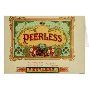 Vintage Cigar Box Label