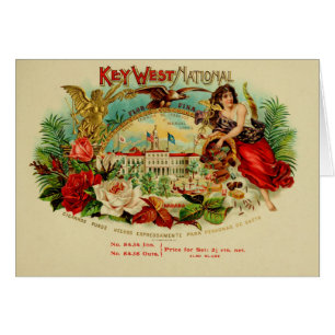 Vintage Cigar Box Label