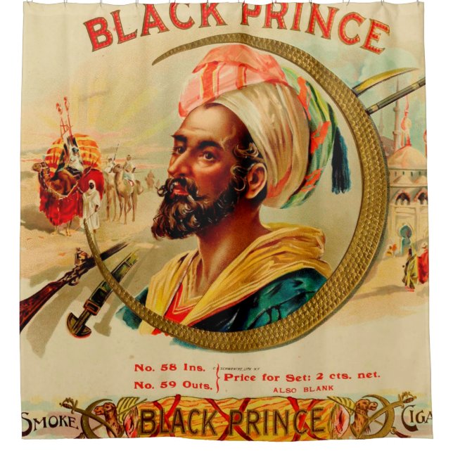 Vintage Cigar Box Label (Front)