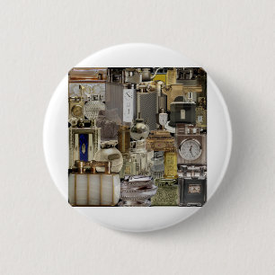 vintage cigarette lighters 2 inch round button