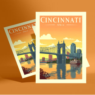 Vintage Cincinnati Ohio Postcard