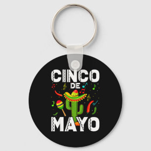 Vintage cinco de mayo mexico keychain