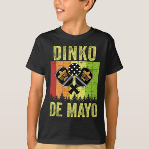 Vintage Cinco De Mayo Picklebyll Dinking Dinko De T-Shirt