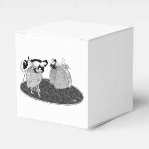 Vintage Cinderella Fairytale Wedding Favour Boxes