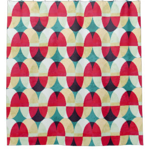Vintage circle, seamless abstract pattern.