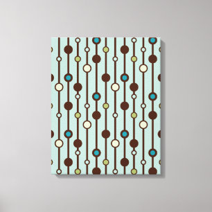 Vintage Circles Canvas Print
