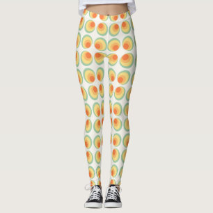 Vintage circles pattern leggings