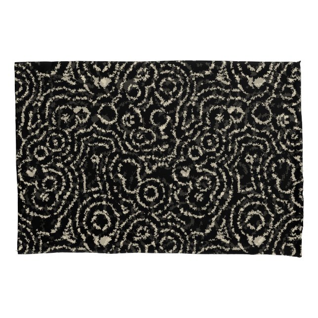 Vintage Circles Pillowcase (Front)