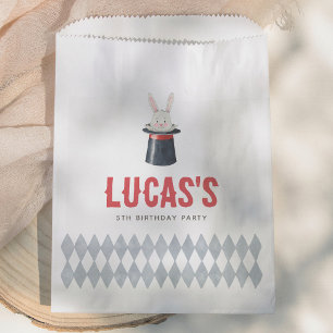 Vintage Circus Boy Birthday Party Thank You Favour Bag