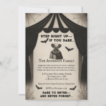 Vintage Circus | Dark Carnival Soirée Halloween 