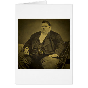 Vintage Circus Freak Sideshow Fat Man