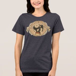 Vintage circus greatest show on earth elephant Tri-Blend shirt