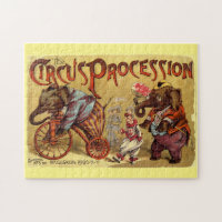 Vintage Circus Illustration Art Old Antique