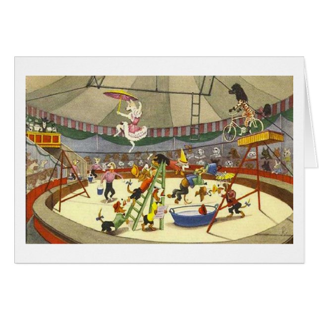 Vintage - Circus of Dogs (Front Horizontal)