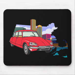 Vintage Citroen DS 19 Der Hcht Mouse Pad