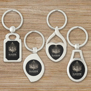 Vintage City Chambers Keychain