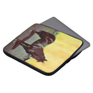 Vintage Civil War Union Horse Computer Sleeve