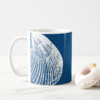 Vintage Clam Sea Shell Mug