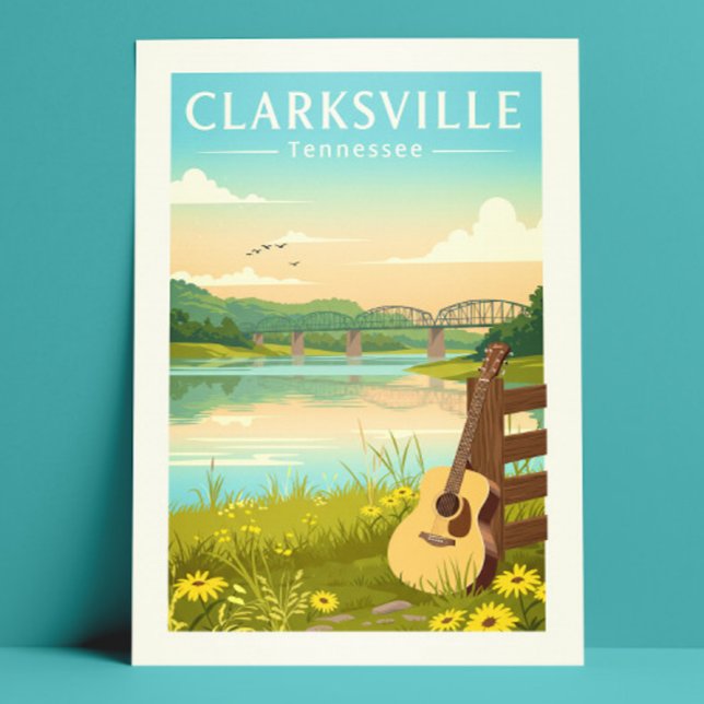 Vintage Clarksville Tennessee Postcard (Creator Uploaded)