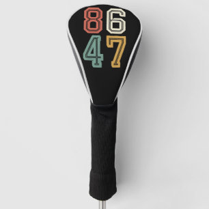 Vintage Classic 86 47 Anti Trump 2024 Impeach  Golf Head Cover