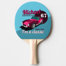 Vintage classic antique car legendary dad name