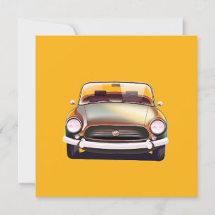 Vintage Classic car Announcement