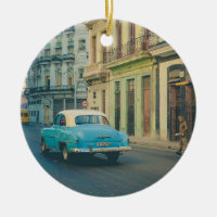 Vintage Classic Car Havana Cuba Street Photography