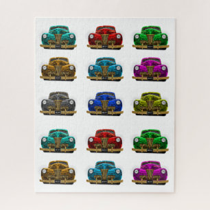 Vintage classic car jigsaw puzzle